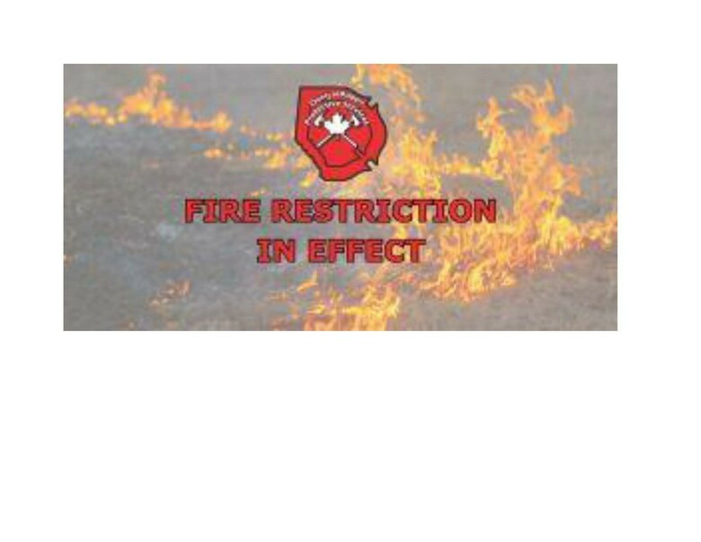 FIRE RESTRICTION IN EFFECT